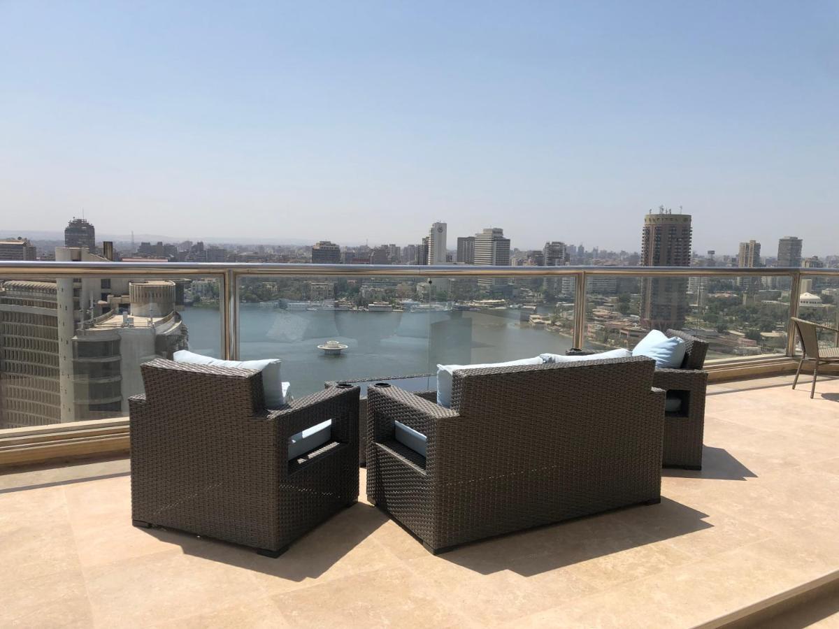 Horizon Nile Tower Hotel Kairo Exteriör bild