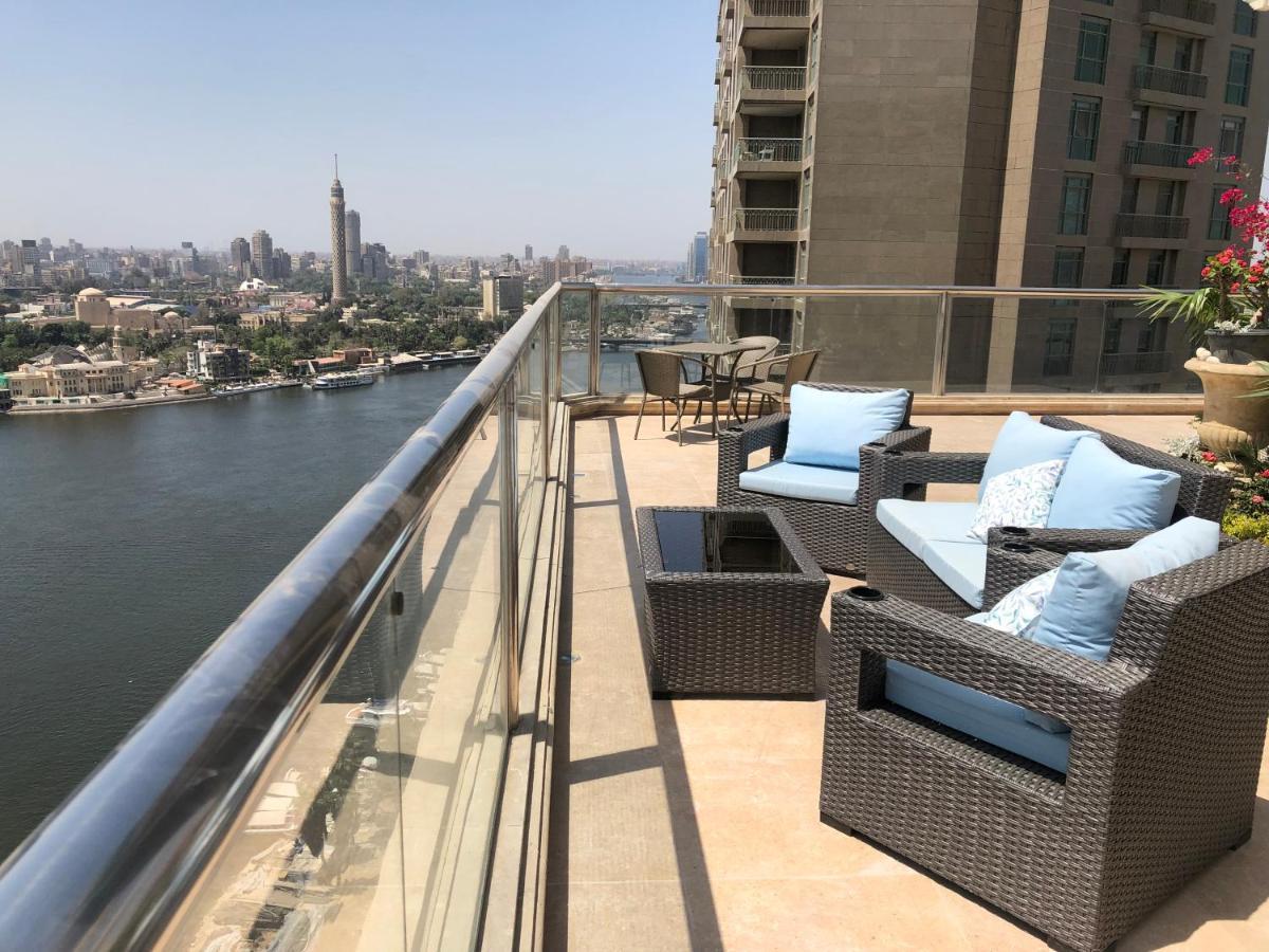 Horizon Nile Tower Hotel Kairo Exteriör bild