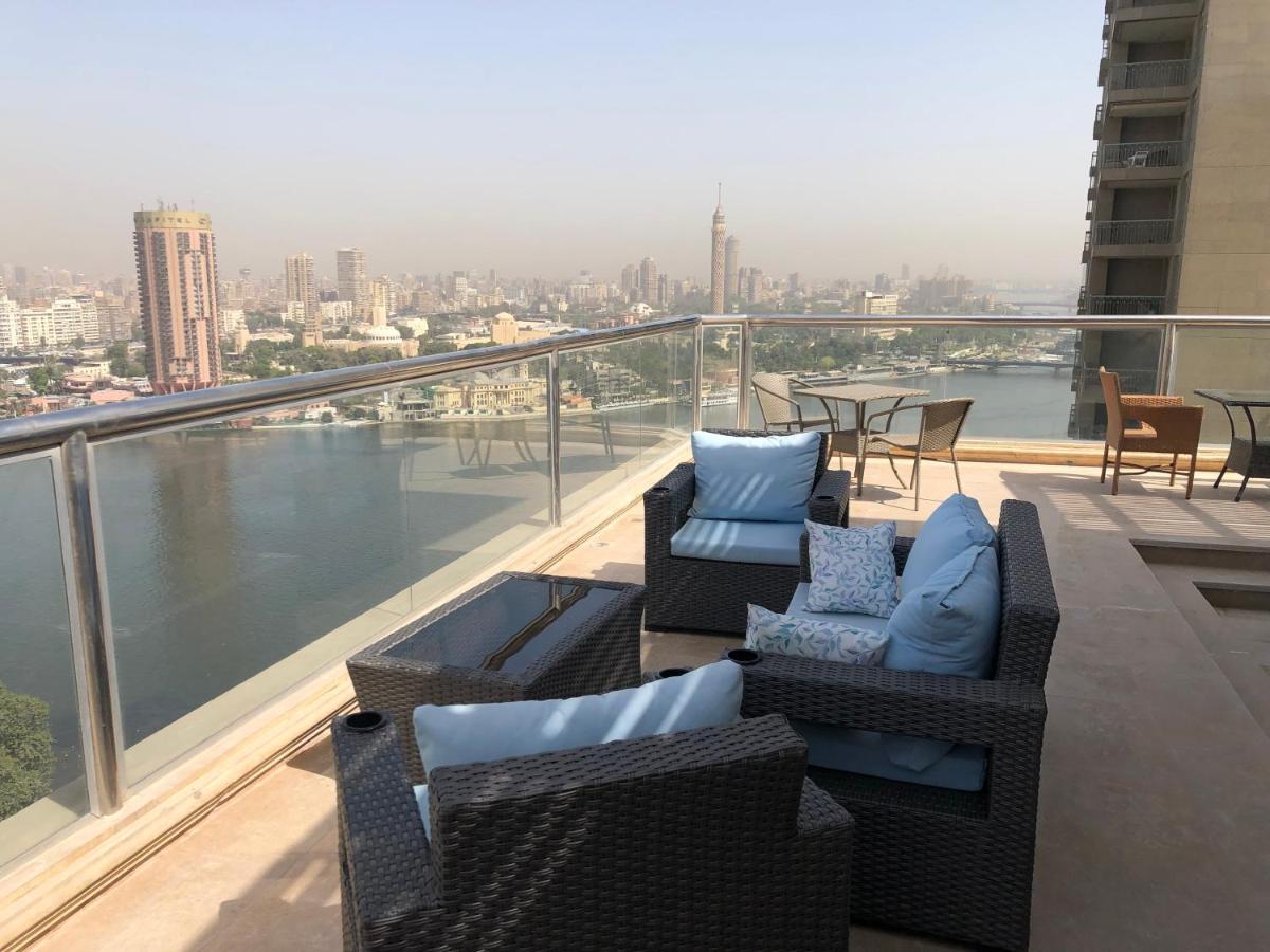 Horizon Nile Tower Hotel Kairo Exteriör bild